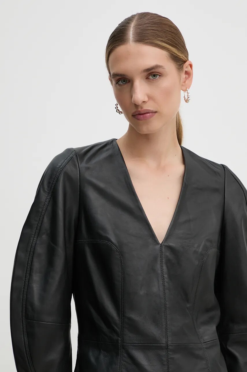 Сукня ZADIG&VOLTAIRE колір чорний mini розкльошена RWDR00030