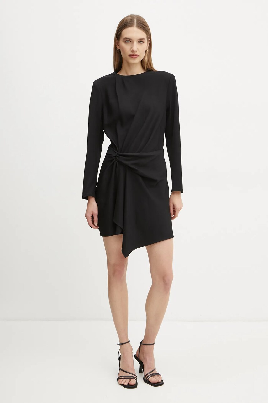 Сукня A.L.C. Kay колір чорний mini пряма 6DRES02456