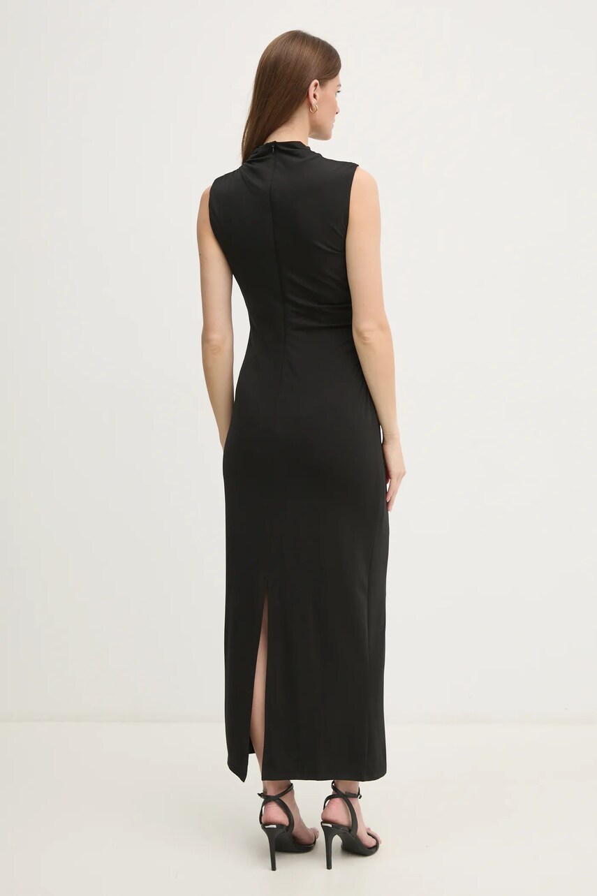 Сукня OUI колір чорний maxi oversize 89815