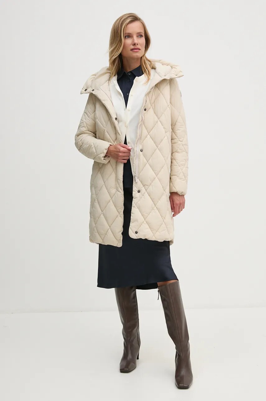 Джемпер Tommy Hilfiger жіночий колір бежевий легкий WW0WW42370