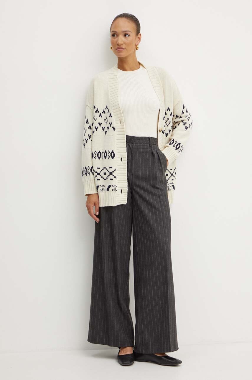 Джемпер Weekend Max Mara жіночий колір бежевий легкий 2425346031600