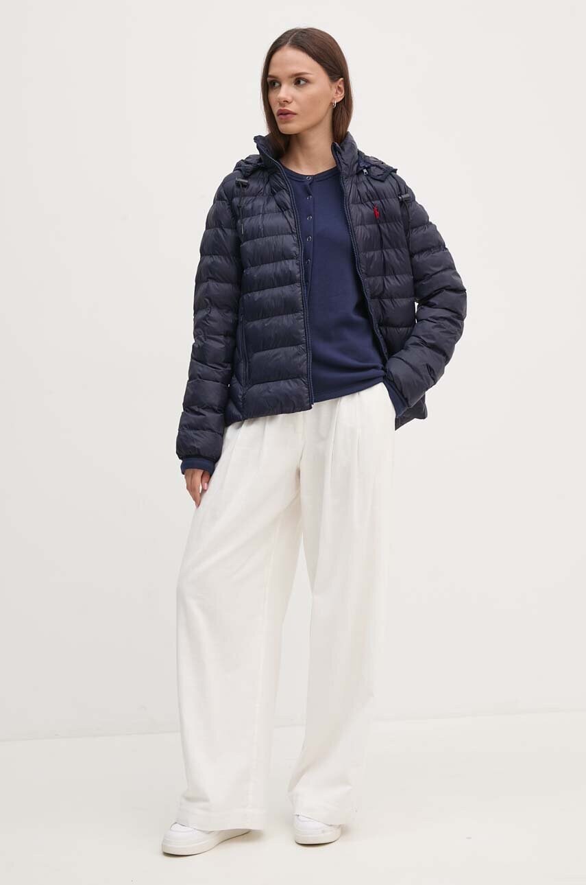 Джемпер Polo Ralph Lauren жіночий колір синій легкий 211955298