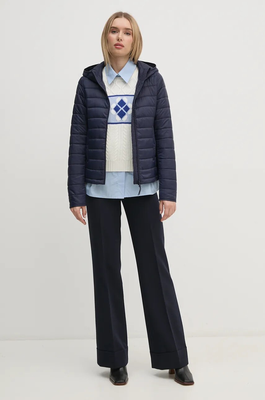 Светр з домішкою вовни United Colors of Benetton жіночий колір бежевий легкий 1335E10B4