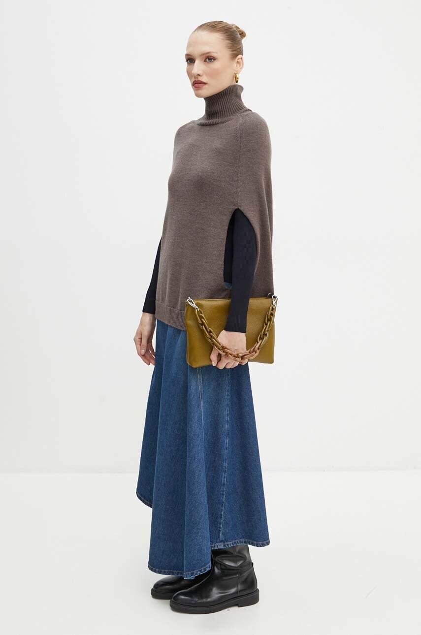 Светр Max Mara Leisure жіночий колір синій легкий 2426366048600