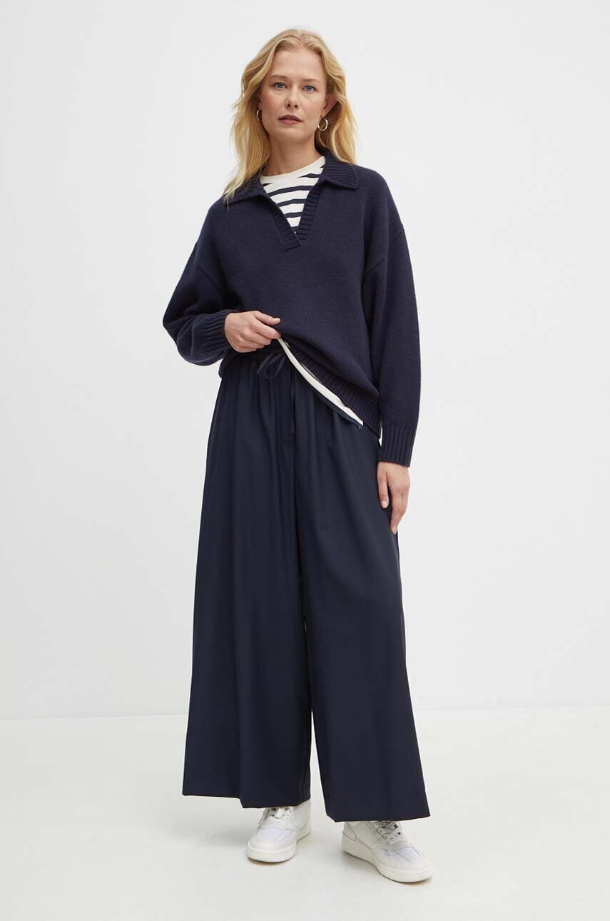 Вовняний светр Weekend Max Mara жіночий колір синій  2425366152600