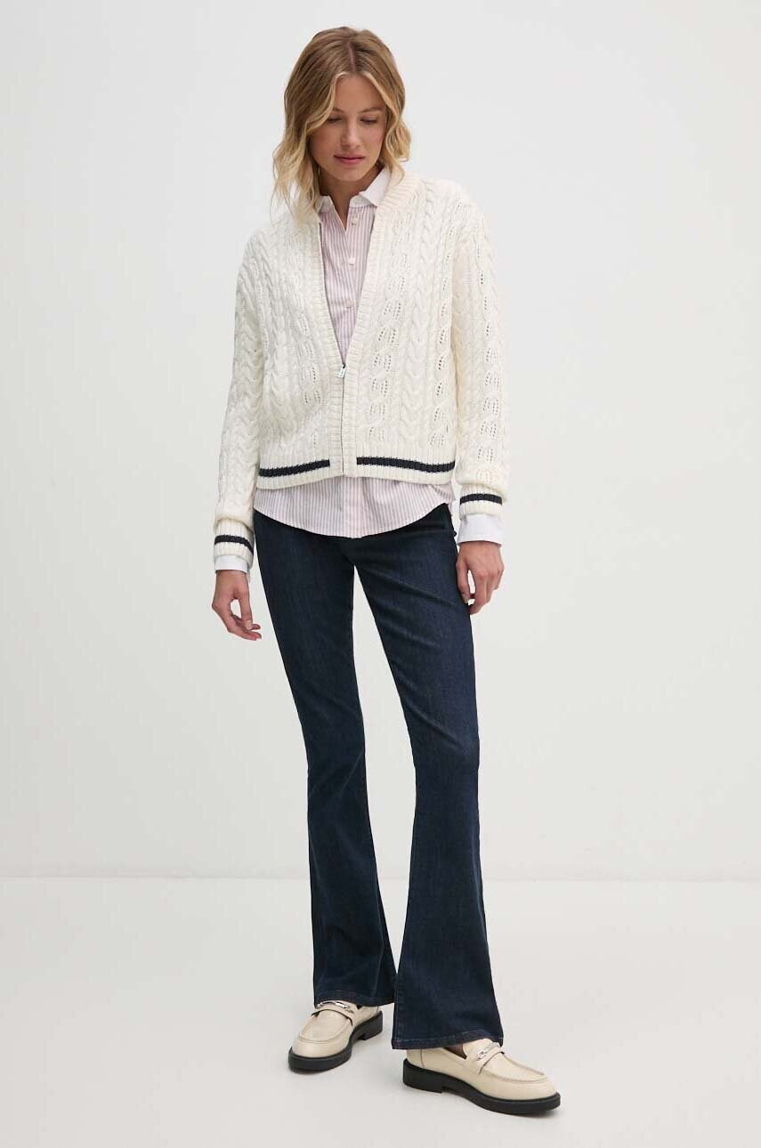 Светр Pepe Jeans HADA JACKET жіночий колір бежевий PL702207