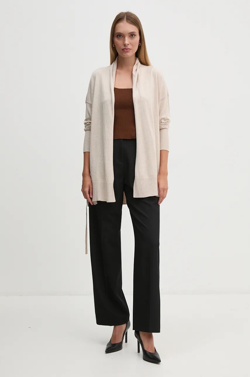 Светр Pepe Jeans ISELA CARDIGAN жіночий колір бежевий легкий PL702223