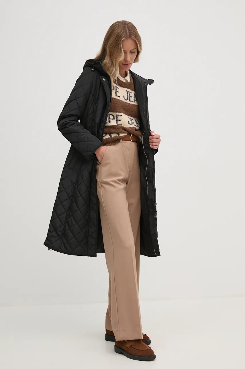 Светр з домішкою вовни Pepe Jeans HELMI жіночий колір коричневий  PL702226
