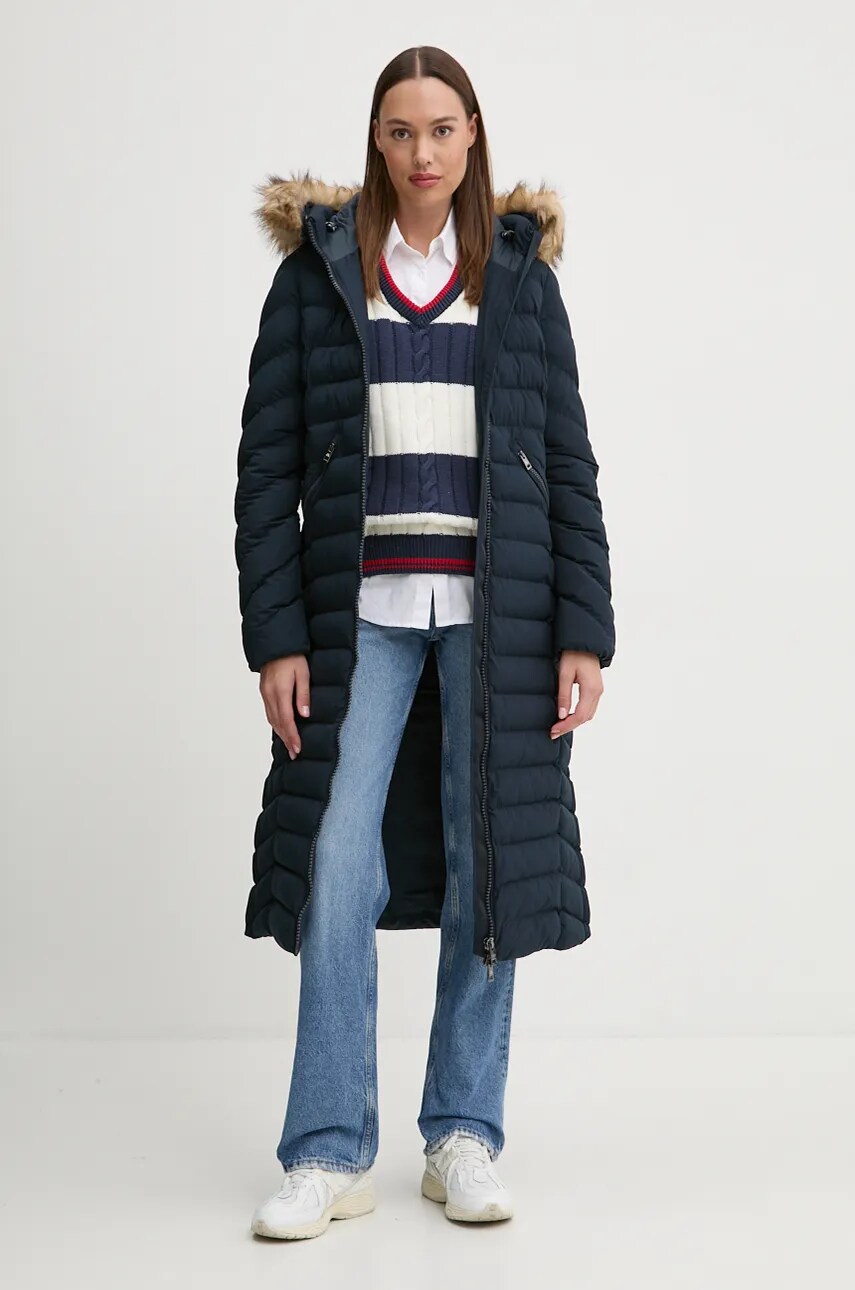 Светр Superdry жіночий колір синій  W6110569A-2JL