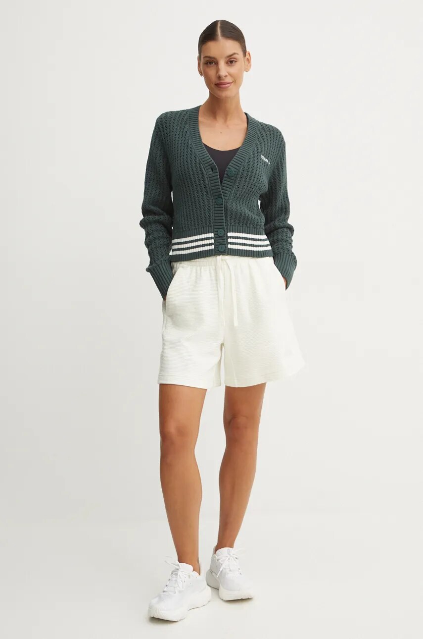 Джемпер adidas Originals Cardigan жіночий колір зелений IX1046