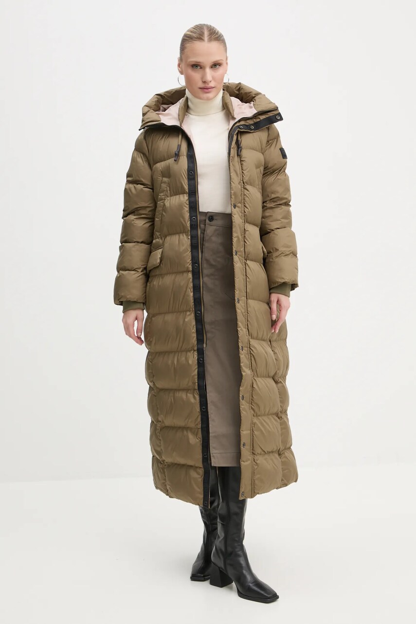 Вовняний светр G-Star Raw жіночий колір бежевий легкий гольф D25510-D847