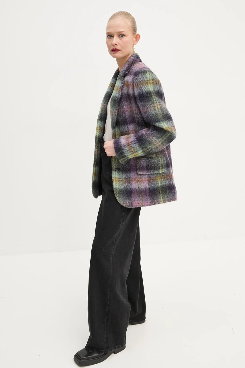 Вовняний светр PS Paul Smith жіночий колір бежевий легкий W2R.449N.P31263