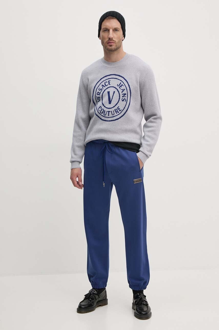 Вовняний светр Versace Jeans Couture чоловічий  77GAFM02 CMH42
