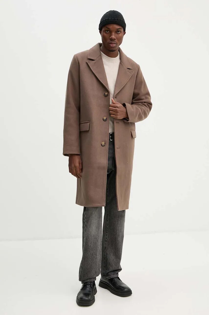 Вовняний светр PS Paul Smith чоловічий колір бежевий легкий M2R.534X.L21935