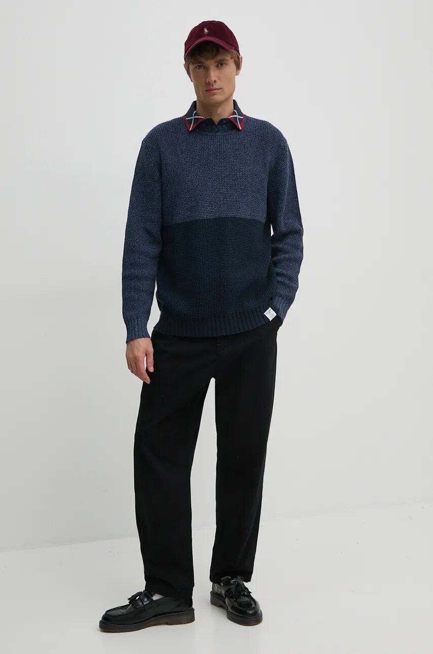 Бавовняний светр Pepe Jeans COSTELLO колір синій легкий PM702452
