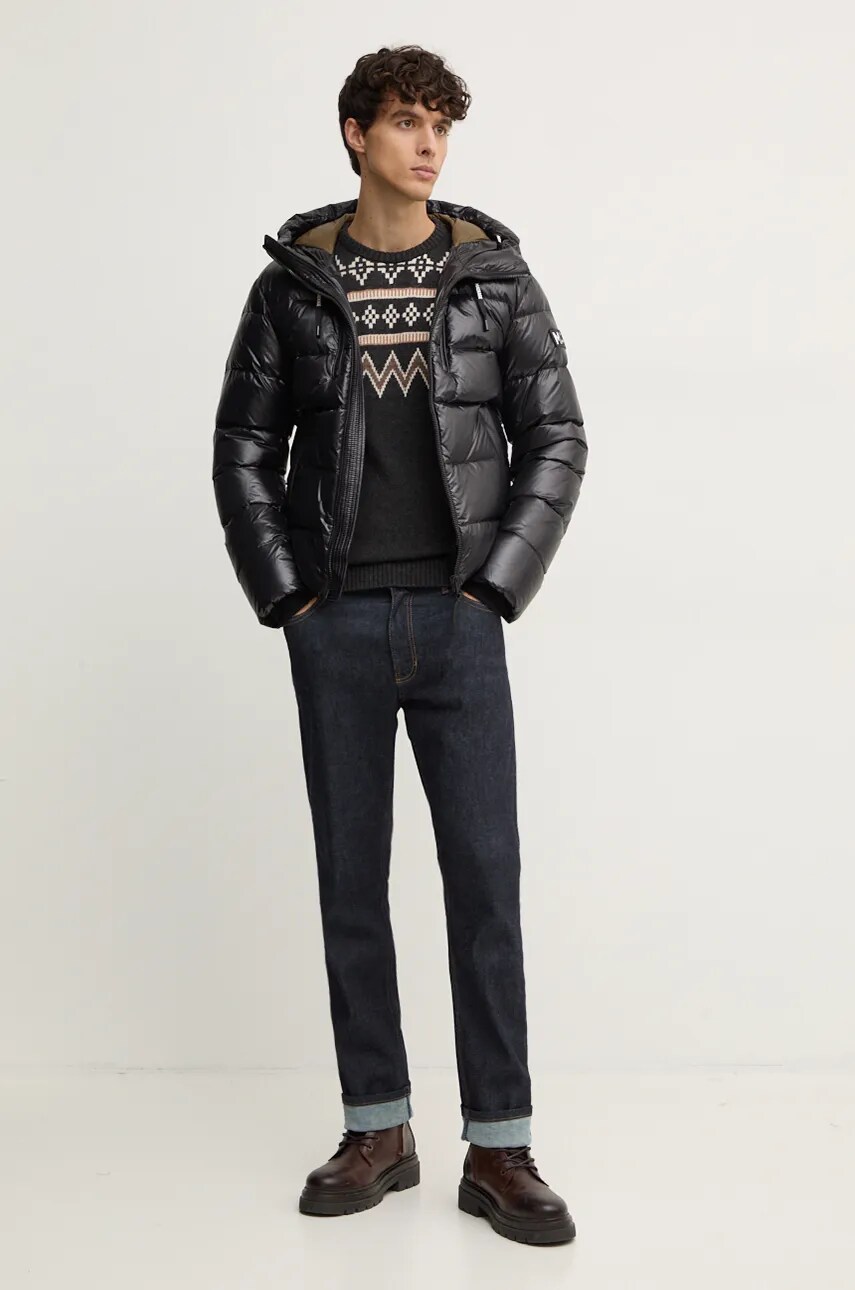 Светр з домішкою вовни Pepe Jeans CHRISTOPHER чоловічий колір сірий теплий PM702460