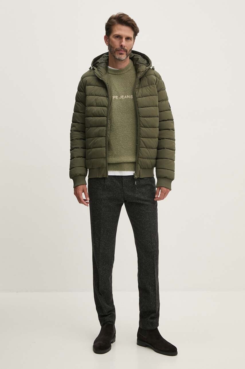 Светр Pepe Jeans CLOY чоловічий колір зелений легкий PM702461