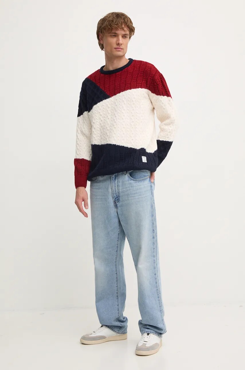 Светр Pepe Jeans COURT чоловічий колір бежевий  PM702475