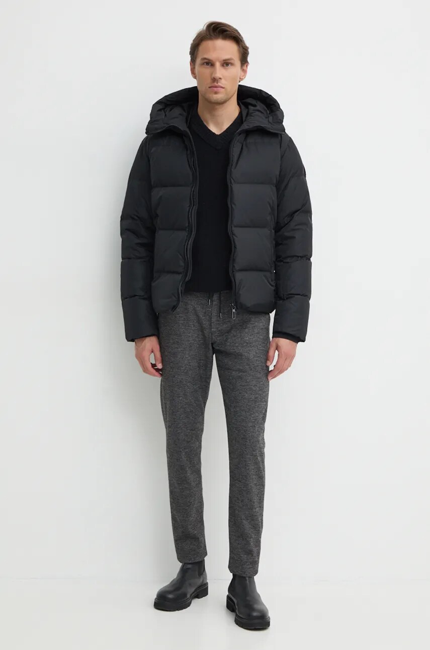 Светр Calvin Klein Jeans чоловічий колір чорний теплий J30J326452