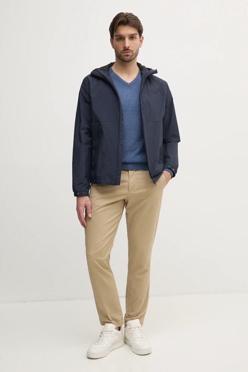 Бавовняний светр Tommy Hilfiger колір чорний легкий MW0MW14745
