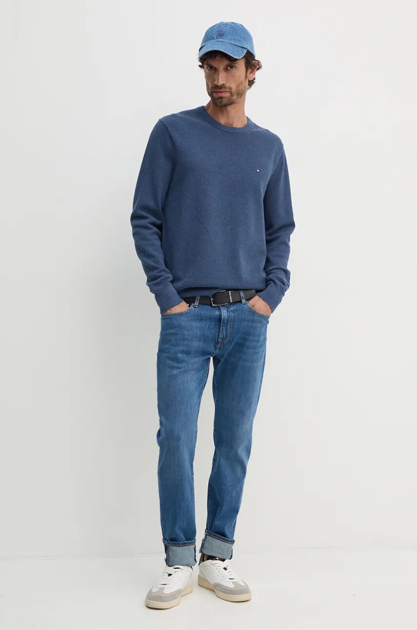 Бавовняний светр Tommy Hilfiger легкий MW0MW36347