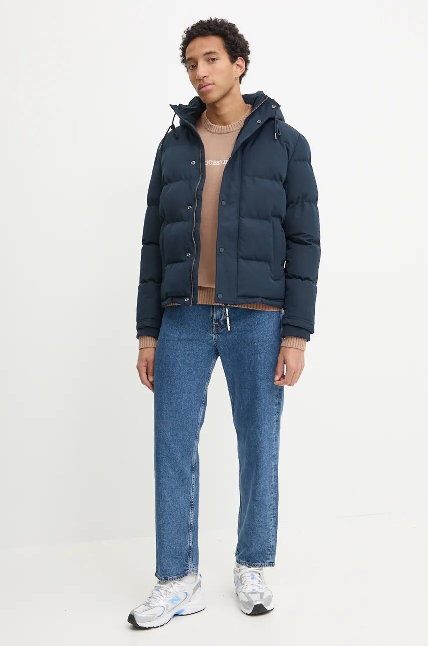 Бавовняний светр Guess Jeans колір бежевий  M4BR31 Z3HM1