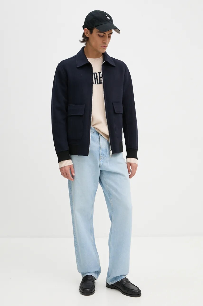 Светр з кашеміру G-Star Raw колір бежевий  MPR02221