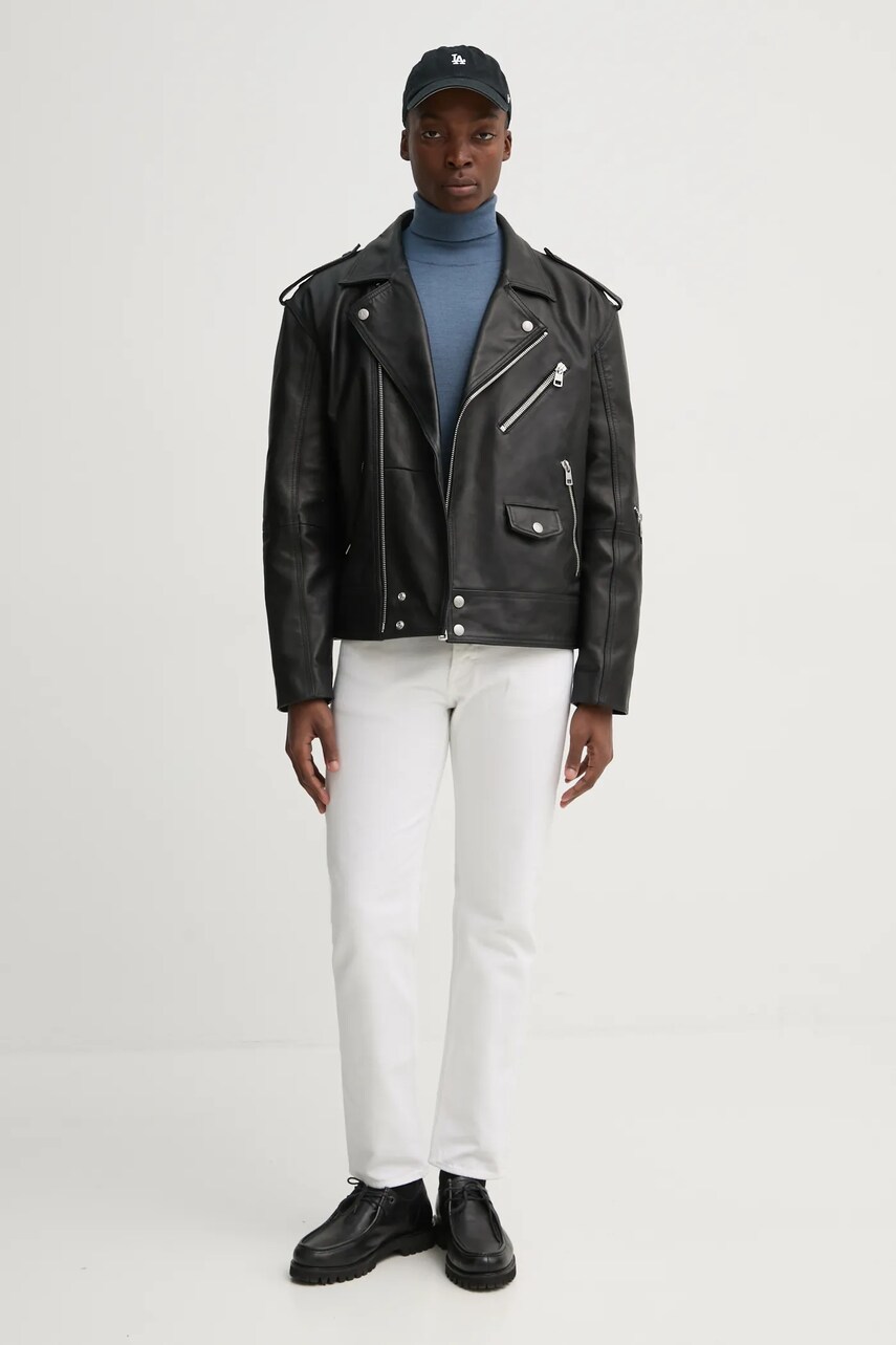 Вовняний светр G-Star Raw чоловічий легкий гольф D25177-D847