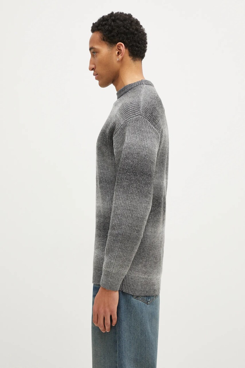 Светр Butter Goods Beams Knit Sweater чоловічий колір сірий  BG243301