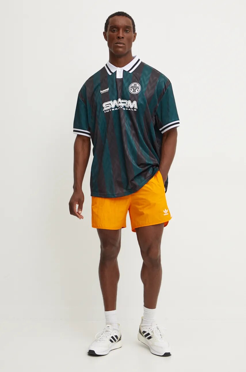 Шорти adidas Originals Adicolor Classics Sprinter Shorts чоловічі колір помаранчевий IZ2418