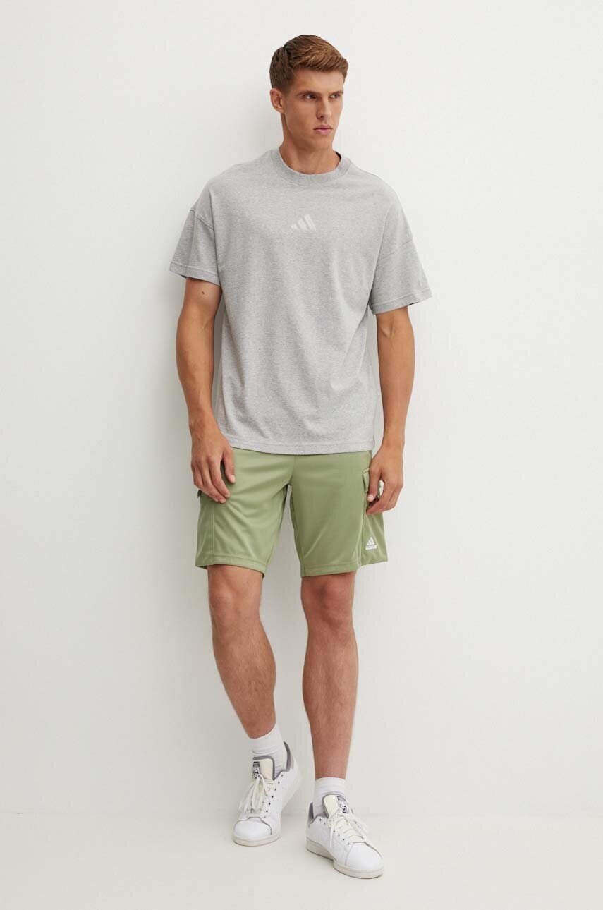 Шорти для тренувань adidas Tiro колір зелений  IW5991