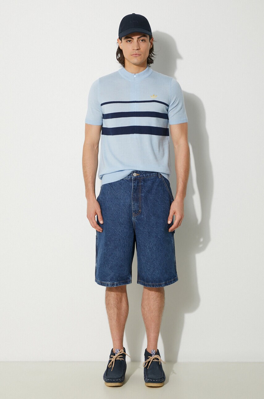 Джинсові шорти ICECREAM Denim Carpenter Shorts чоловічі колір синій IC24254