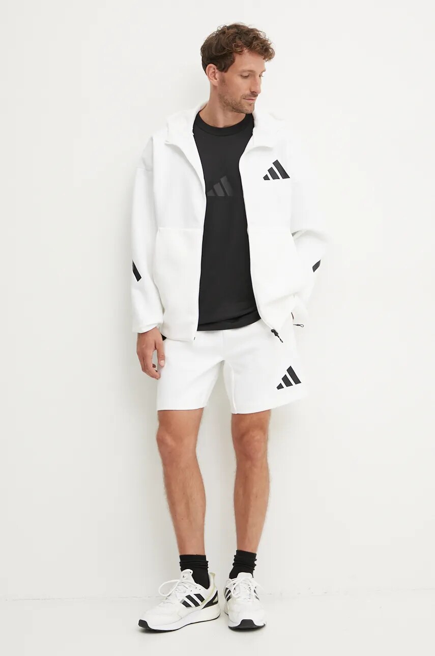 Шорти adidas ZNE чоловічі колір білий JJ4893