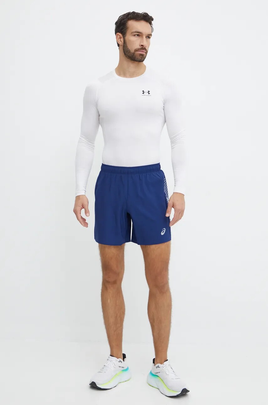 Шорти для бігу Asics Icon колір синій 2011C730