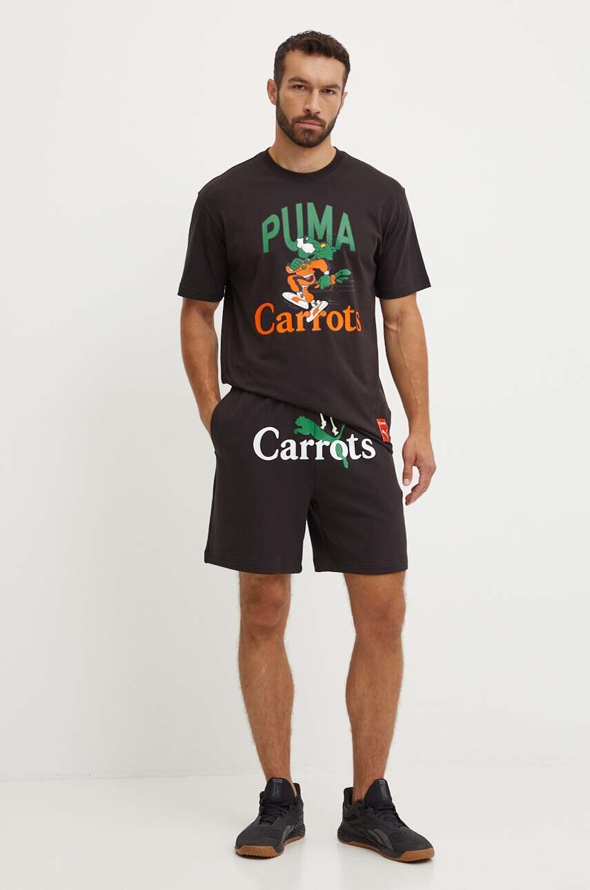 Шорти Puma PUMA X CARROTS Shorts чоловічі колір чорний 627447
