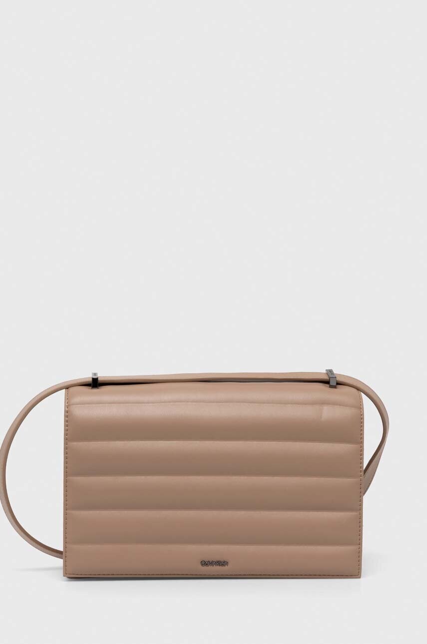 Сумочка Calvin Klein колір бежевий K60K612117