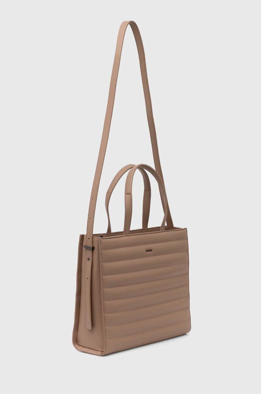 Сумочка Calvin Klein колір бежевий K60K612120