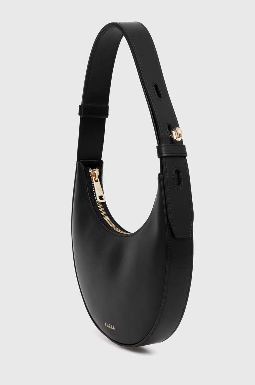 Шкіряна сумочка Furla колір чорний WE00649 AX0733 O6000