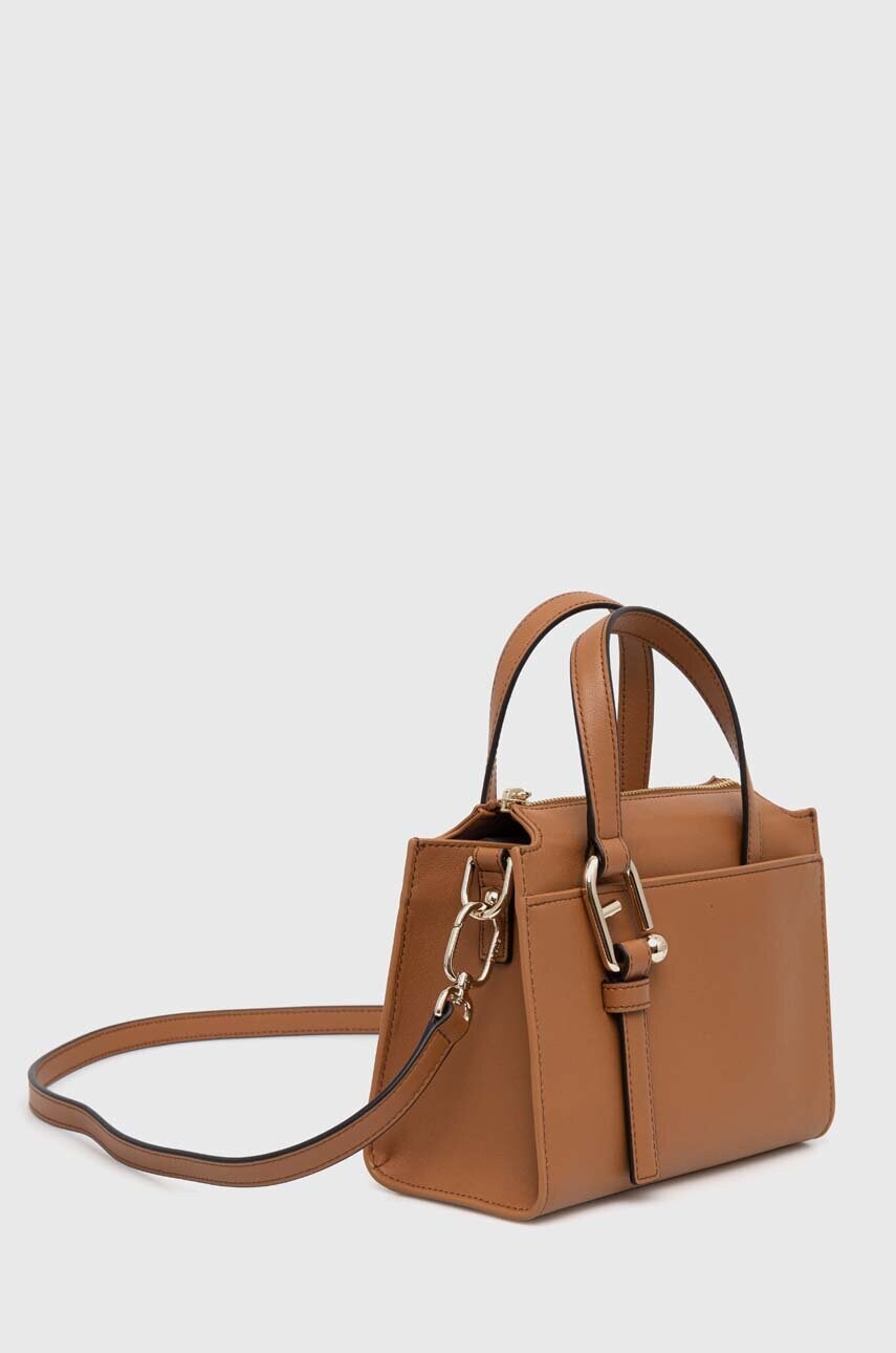 Шкіряна сумочка Furla колір бежевий WB01337 BX2045 RY000