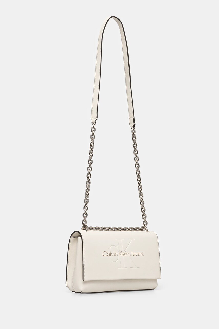 Сумочка Calvin Klein Jeans колір бежевий K60K612221