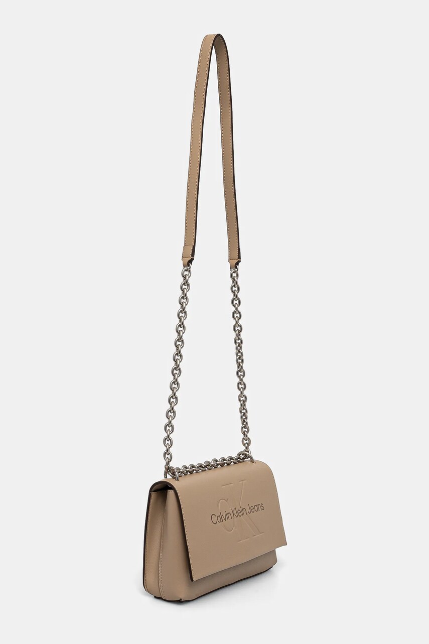 Сумочка Calvin Klein Jeans колір бежевий K60K612221