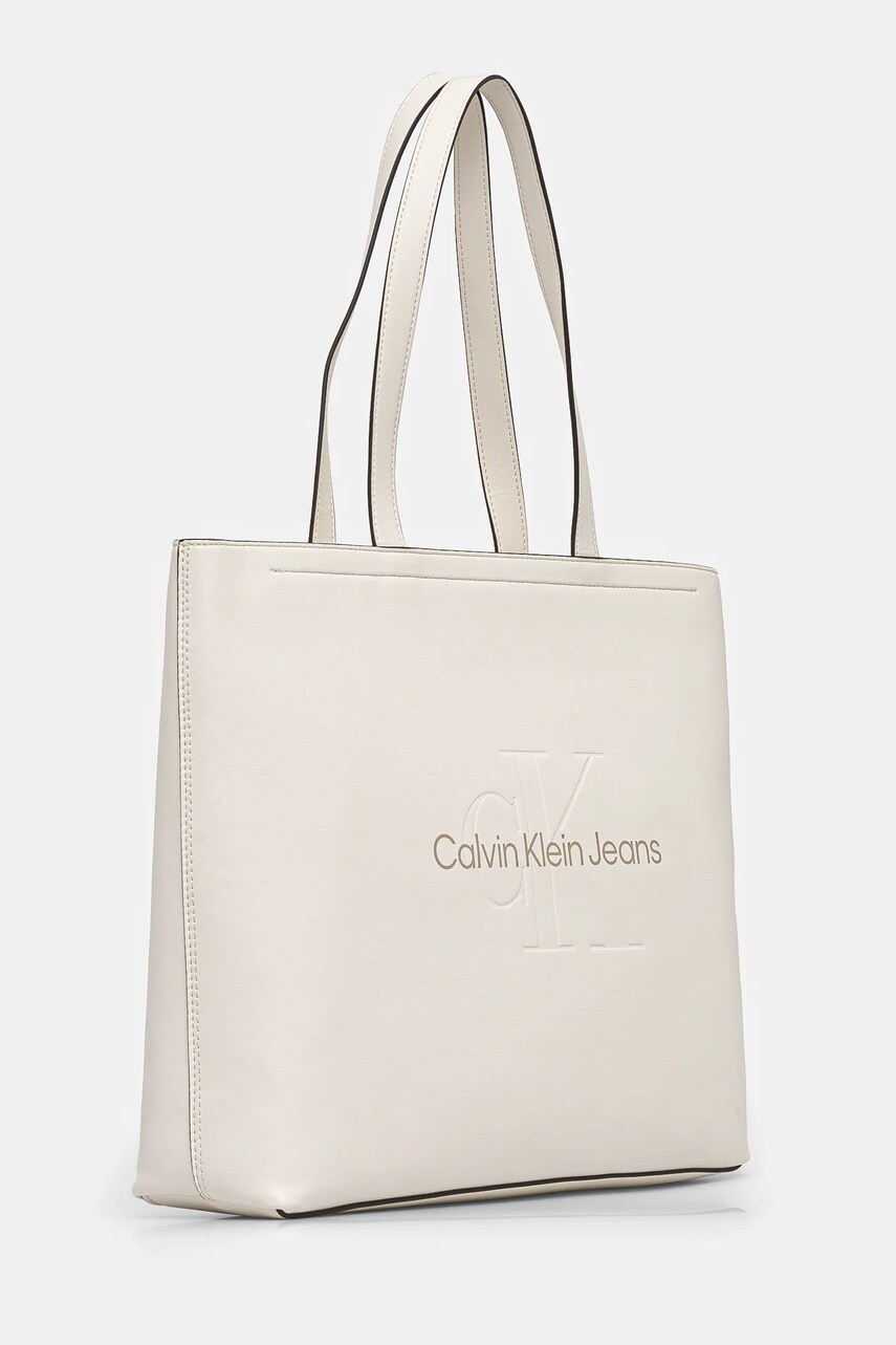 Сумочка Calvin Klein Jeans колір бежевий K60K612222