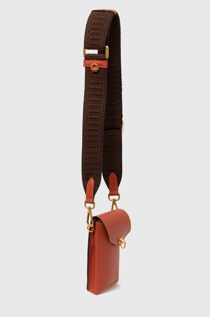 Шкіряний чохол на телефон Gianni Chiarini CORALLO колір коричневий BS 10651 TKL-NA