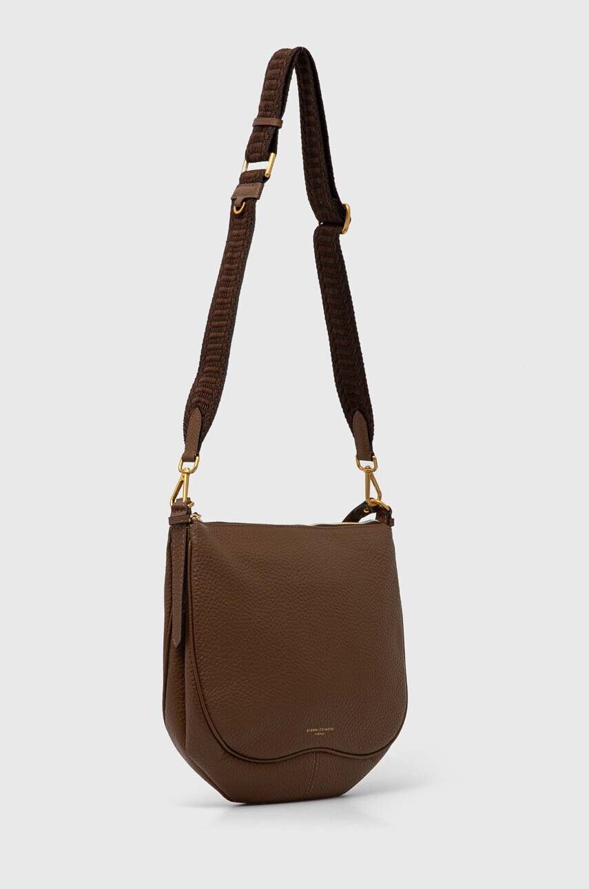 Шкіряна сумочка Gianni Chiarini CHIARA колір зелений BS 10942 TKL-NA
