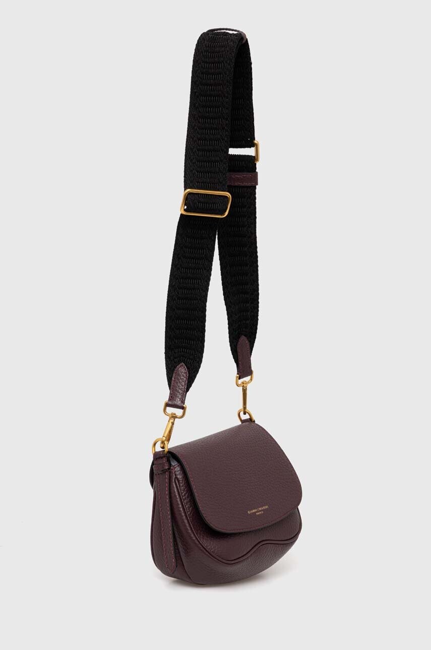 Шкіряна сумочка Gianni Chiarini CHIARA колір фіолетовий BS 10940 TKL-NA