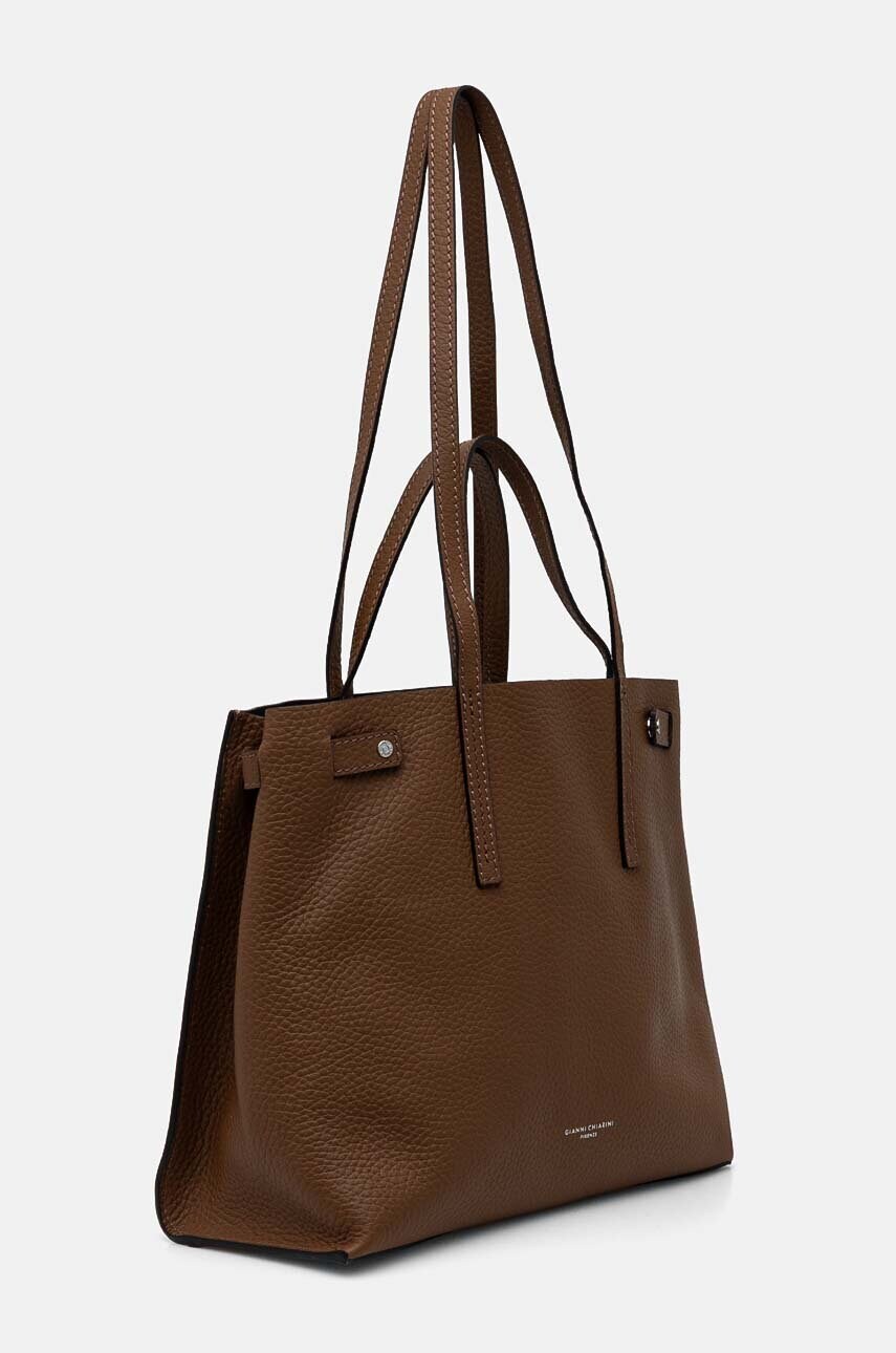 Шкіряна сумочка Gianni Chiarini ALTEA колір коричневий BS 10967 RNGDBL
