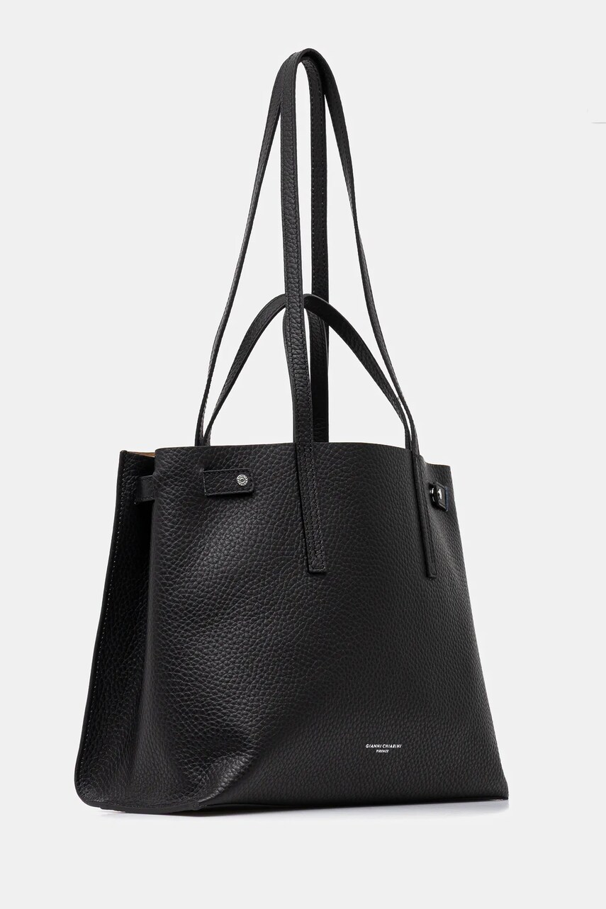 Шкіряна сумочка Gianni Chiarini ALTEA колір чорний BS 10967 RNGDBL