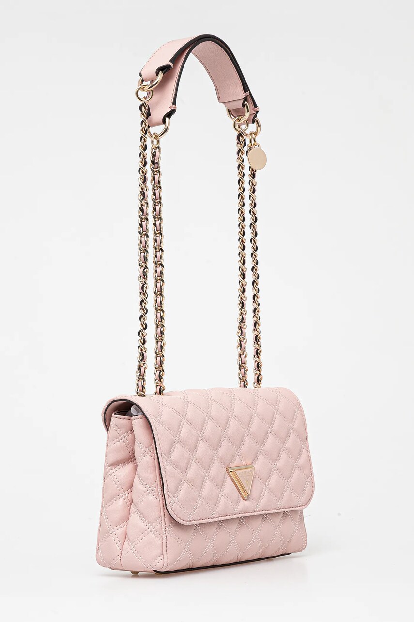 Сумочка Guess GIULLY колір рожевий HWQG87 48200