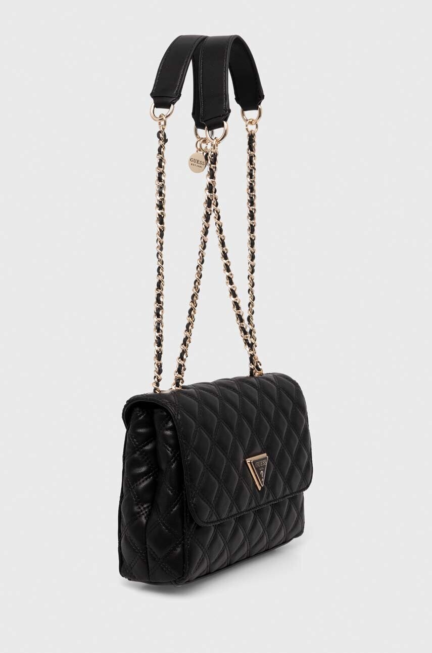 Сумочка Guess GIULLY колір чорний HWQG87 48200