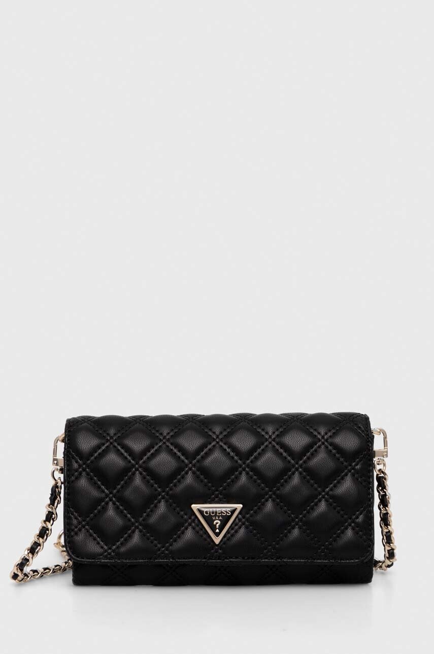 Клатч Guess GIULLY колір чорний HWQG87 48750